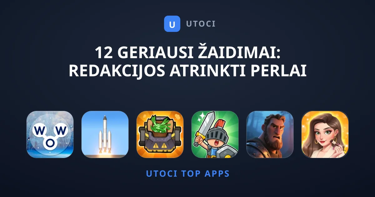 12 Geriausi Žaidimai: Redakcijos Atrinkti Perlai